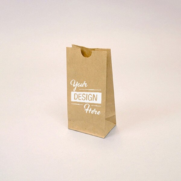 Custom-Printed Natural Kraft 2-lb G